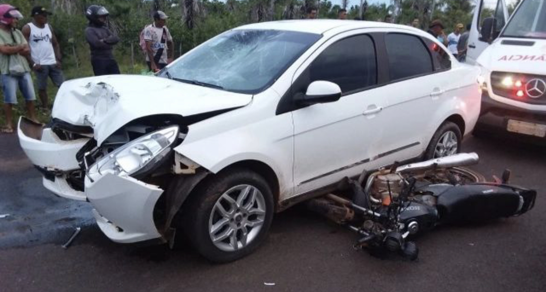 Vigia Morre Ap S Colis O Entre Carro E Moto Na Pi Em Jos De