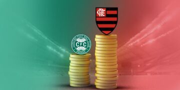 Separados por R$ 14 milhões em salários, Coritiba e Flamengo medem forças pela Copa do Brasil
