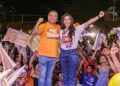 Evaldo e Fernanda Gomes lançam candidaturas durante evento em Teresina