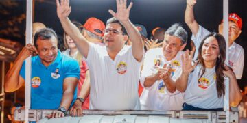 Rafael Fonteles e Wellington Dias realizam carreata gigantesca em José de Freitas