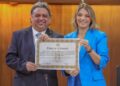 Dri do Bob Z recebe titulo de cidadania piauiense pela Alepi