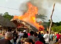 Óleo quente causa incêndio durante um evento na zona rural de José de Freitas