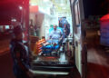 Mototaxista fica ferido durante acidente de trânsito no centro de José de Freitas