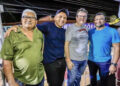 Ferdinand Freitas participa do Zé Pereira ao lado de amigos e lideranças politicas do município