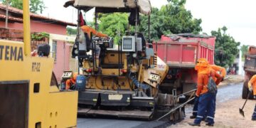 Prefeitura Municipal retoma obras de asfaltamento em José de Freitas