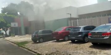 Paciente morre após ser transferida de hospital que pegou fogo em Teresina