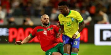 Seleção brasileira perde para Marrocos no primeiro jogo após a Copa