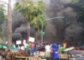 Protesto unificado de trabalhadores interdita Av. Marechal Castelo Branco