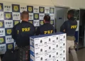 PRF faz apreensão de 140 produtos eletrônicos durante abordagem na BR-230