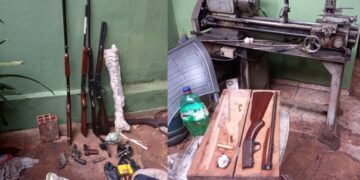 Polícia Civil deflagra operação e fecha fábrica clandestina de armas em Teresina