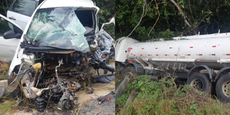 Motorista morre após colidir frontalmente com caminhão no interior do Piauí