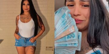Japa Cantora, do Piauí, cria conta no OnlyFans e comemora faturamento
