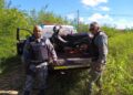 Policia Militar encontra motocicleta abandonada em José de Freitas