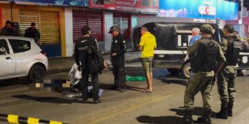 Bandido tenta roubar carro, mas é surpreendido e morto a tiros em Teresina