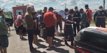 Motociclista morre após ser atropelado em frente a supermercado em Timon