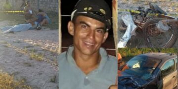 Grave acidente entre motocicleta e carro deixa um homem morto na BR-343, no Piauí