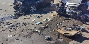 Grave acidente: colisão frontal entre carros deixa três pessoas feridas em Cristino Castro, Piauí