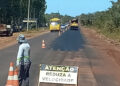 Empresa inicia pavimentação asfáltica de trecho em obra da PI-113