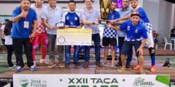 Seleção de Cabeceiras é campeã da XXII Taça Cidade futsal de José de Freitas