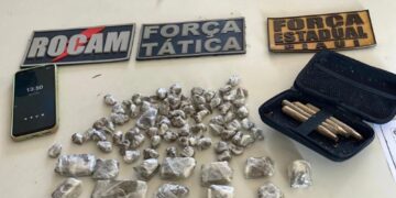 Homem é preso em flagrante com 80 porções de maconha em Teresina