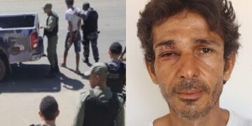 Acusado de tentar matar ex-companheira com facada no olho é preso em supermercado de Teresina