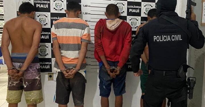 Polícia prende seis pessoas suspeitas de envolvimento com atentados em Luzilândia