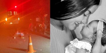 Mãe e filha de apenas 2 meses morrem após caírem de motocicleta no Piauí