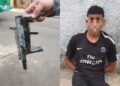 Adolescente é apreendido com submetralhadora de fabricação caseira em Teresina