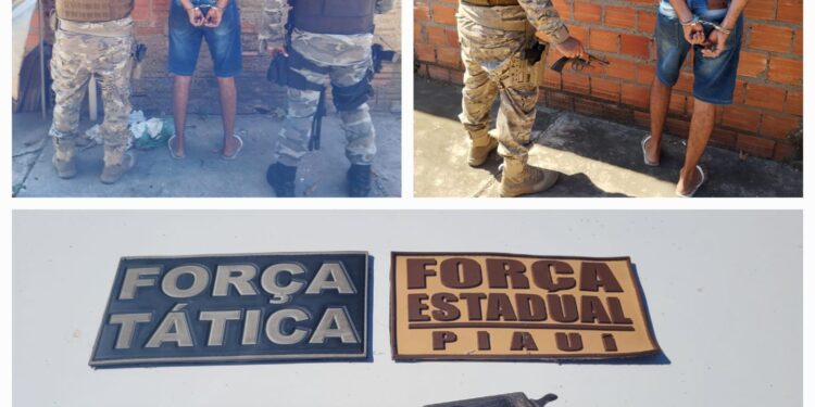 Suspeito de tráfico é preso com arma e caderno com identificação de faccionados em Teresina
