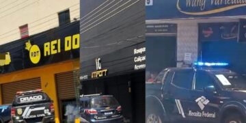 Receita Federal realiza operação contra pirataria e contrabando em lojas de Teresina