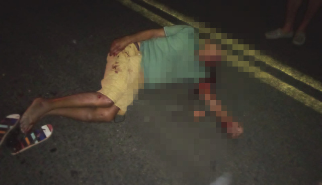 Idoso sofre acidente após colidir motocicleta com animal na cidade de José de Freitas