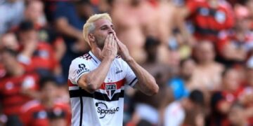 São Paulo vence o Flamengo no jogo de ida da final da Copa do Brasil