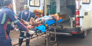 Jovem fica gravemente ferido após sofrer um acidente de moto em José de Freitas