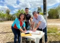 Gustavo Medeiros assina ordem de serviço para construção de uma praça em União