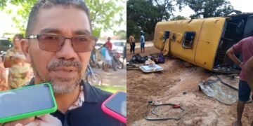 “Cenas de terror”, diz professor sobre acidente que deixou uma aluna morta em José de Freitas