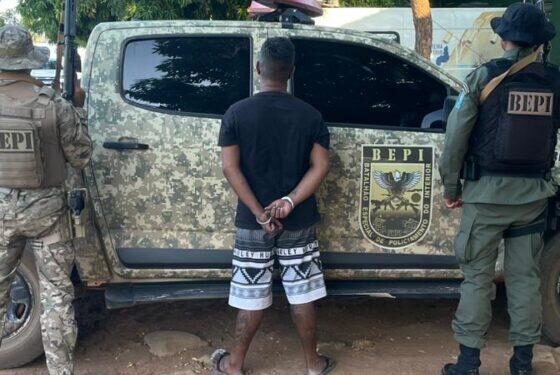 Foragido da Penitenciária de Altos é recapturado na cidade de Picos