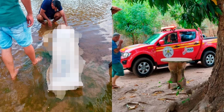 Jovem morre afogado nas águas do rio Poti, na zona rural da cidade de Teresina
