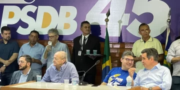 João Vicente Claudino filiou-se ao PSDB em evento com Ciro Nogueira e Silvio Mendes