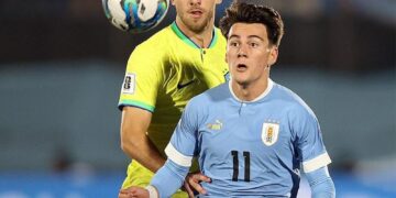 Brasil volta a jogar mal e perde para o Uruguai pelas Eliminatórias