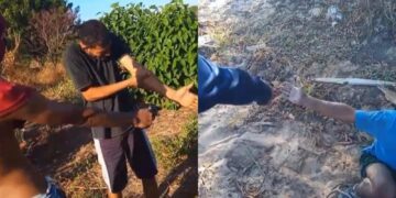 Jovens são baleados nas mãos durante punição pelo ‘Tribunal do crime’ em Teresina