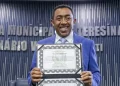Joel Rodrigues recebe título de cidadão teresinense na Câmara Municipal