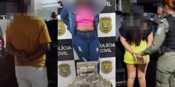 Polícia Militar prende mulher com 33 tabletes de maconha em Floriano