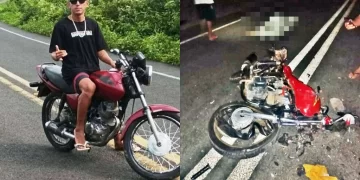Jovem morre após colidir motocicleta em ônibus de turismo em Luís Correia