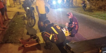 Entregador de delivery sofre acidente na noite desta quinta-feira em José de Freitas