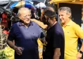 Sílvio Mendes visita o mercado público do bairro Dirceu