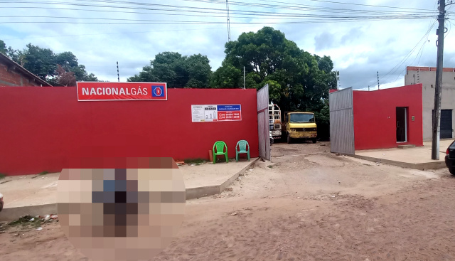 Ladrões arrombam empresa de gás e furtam vários botijões e uma caminhonete em José de Freitas