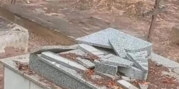 Bandidos violam e roubam túmulo em cemitério na cidade de Teresina