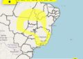 INMET emite alerta de tempestade com granizo em 70 municípios do Piauí