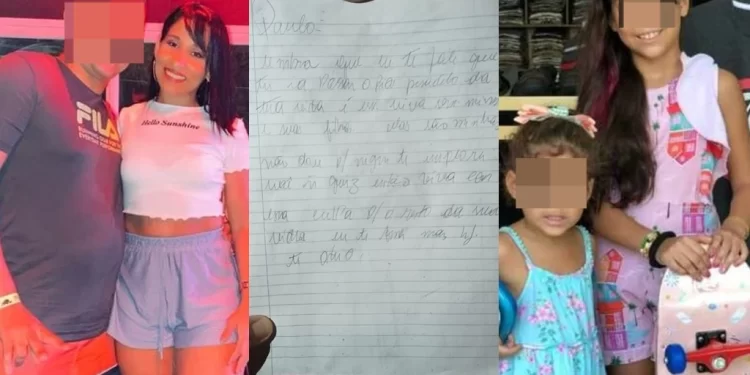 Mulher que matou filhas em Parnaíba deixou carta para o ex: “Viva sem mim e elas”