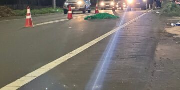 Mulher morre em acidente na BR 343 em frente a Expoapi
